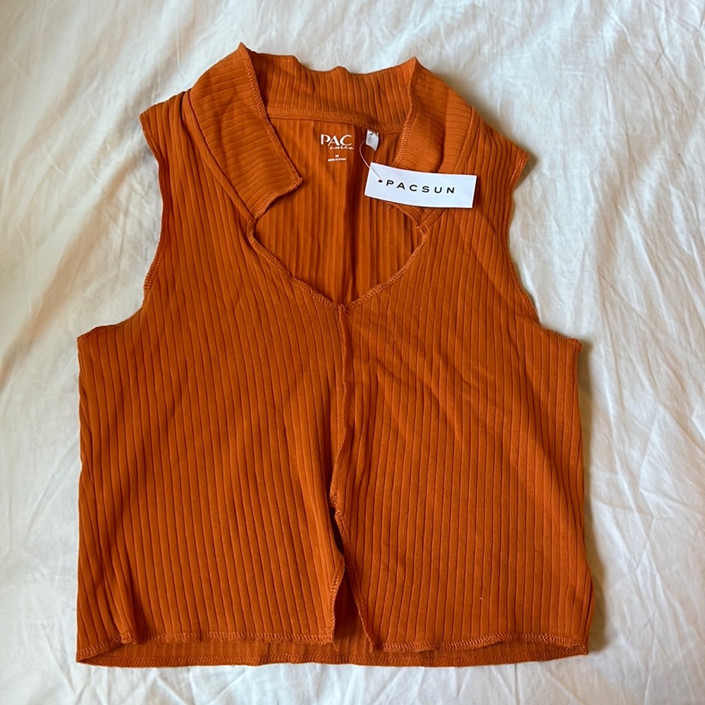 Orange pacsun top